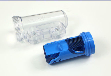 DIN 1.2316 Plastic Injection Molding Parts Water Filter Plastic Housing Hasco