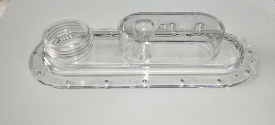 Custom Injection Molding PE/PP Transparent Plastic Base Plastic Parts