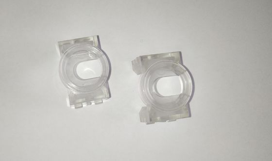 PP PE Transparent Injection Molding Parts Texture Polished Electroplating