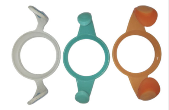 Food Grade Silicone Rubber Parts PPSU Baby Bottle Soft Silicone Handle