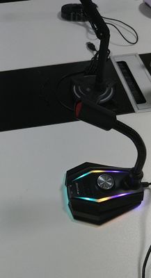 Computer Desktop Laptop USB Wired Microphone Game Live Voice Changer Voice Chat Microphone