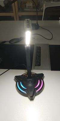 USB Desktop Meeting Full Karaoke Esports Microphone 2 Table Lamp Adjustment