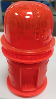 Oem Injection Molded Parts Traffic Lights Auto Warning Lights Abs / Pp Plastic