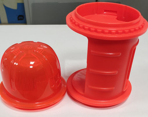 Oem Injection Molded Parts Traffic Lights Auto Warning Lights Abs / Pp Plastic