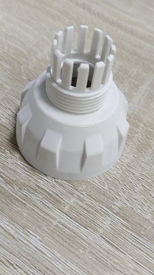 Customized ABS PC Electrical Plastic Parts Optical Diffuser With BSPT Thread