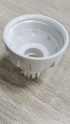 Customized ABS PC Electrical Plastic Parts Optical Diffuser With BSPT Thread